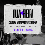 banner da edição da tuafeira em dezembro junto com o bingo