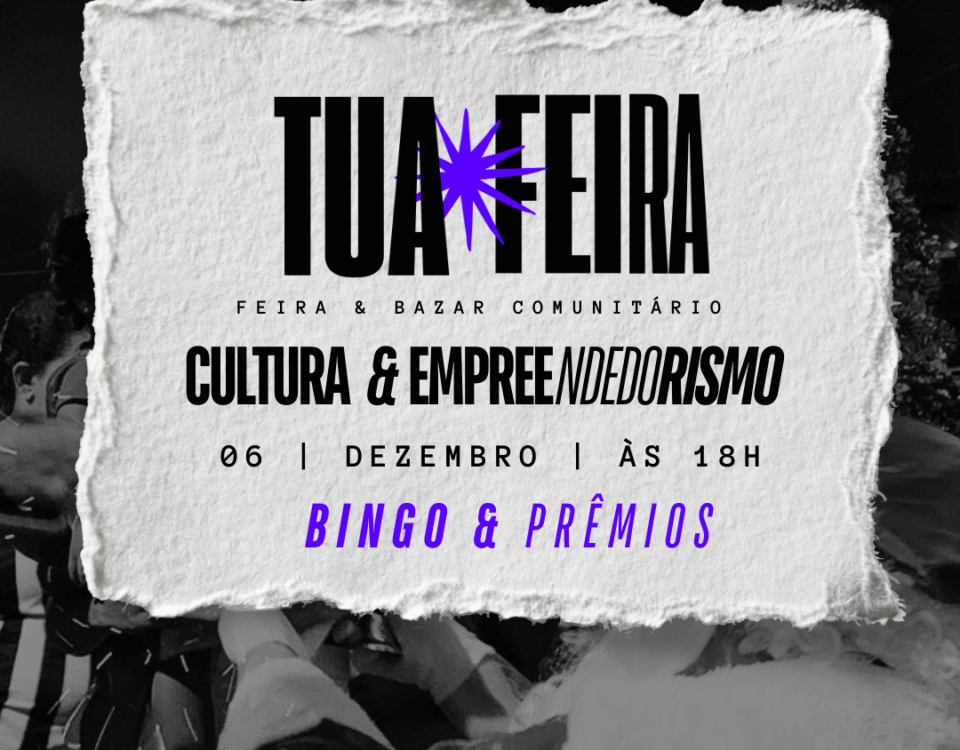 banner da edição da tuafeira em dezembro junto com o bingo